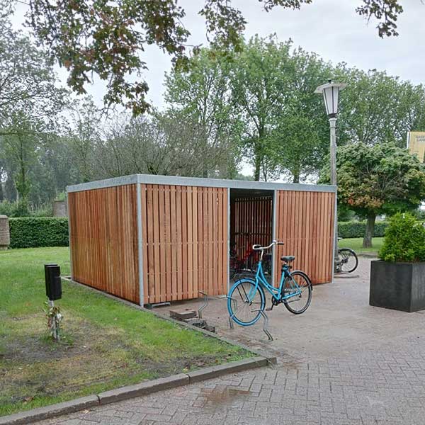 Week 28: Nieuwe Fietsoverkappingen bij Campus Werkspoor in Utrecht