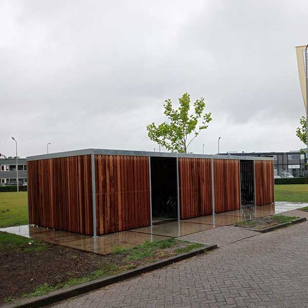 Week 28: Nieuwe Fietsoverkappingen bij Campus Werkspoor in Utrecht