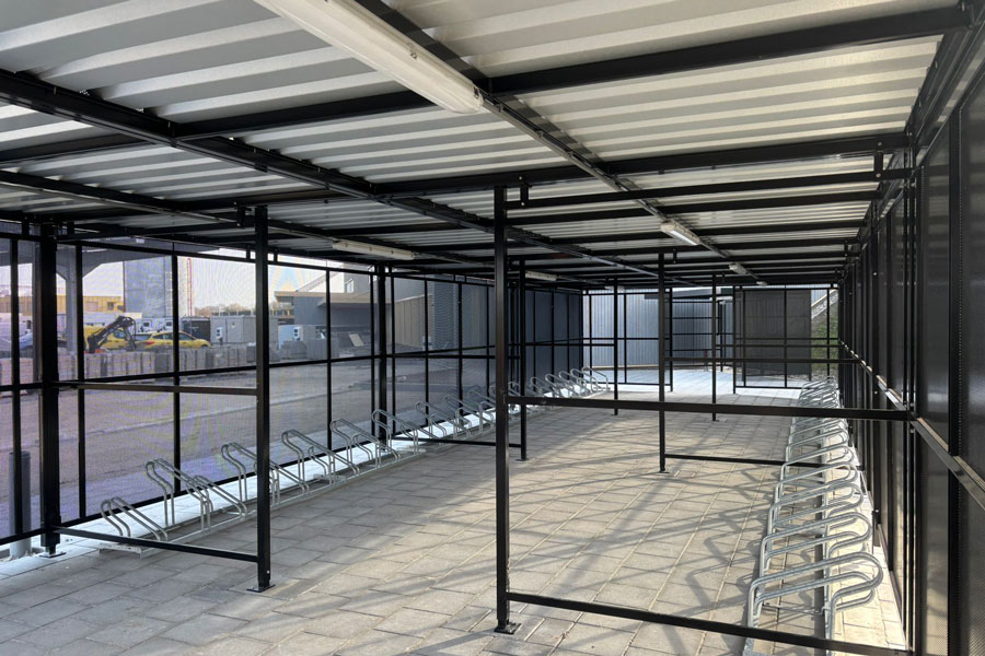 Week 15: Fietsoverkappingen met een uniforme uitstraling