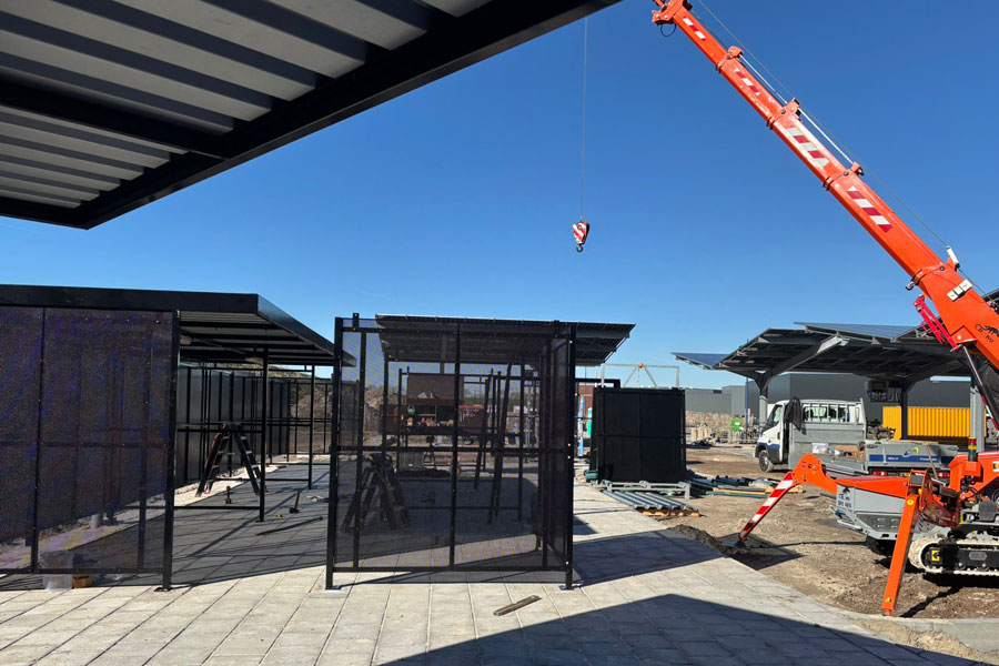 Week 15: Fietsoverkappingen met een uniforme uitstraling