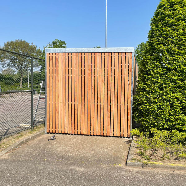 Week 18: FalcoLok fietsoverkapping bij Greijdanus College, Zwolle