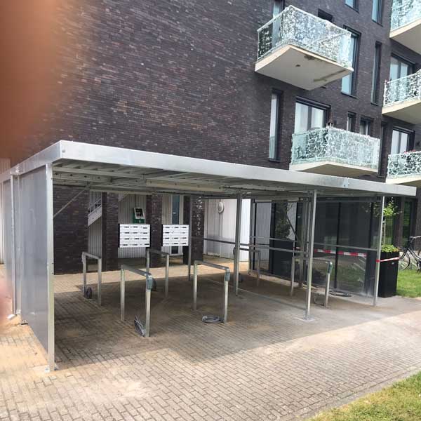 Week 20: Nieuwe Fietsoverkapping bij Beth San in Aalten