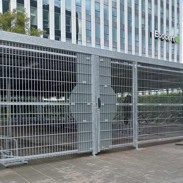 Week 40: Aksos kiest voor FalcoLok-500 Fietsoverkapping met Traliehekwerk