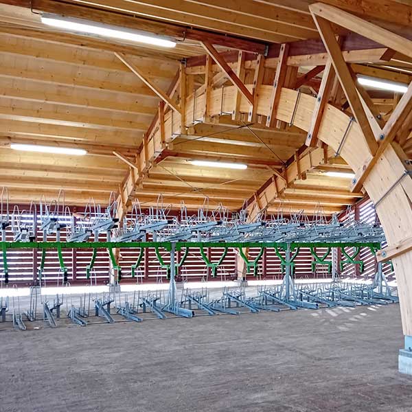 Week 43: FalcoLevel Eco Etagerekken voor Fietsenloods Den Helder