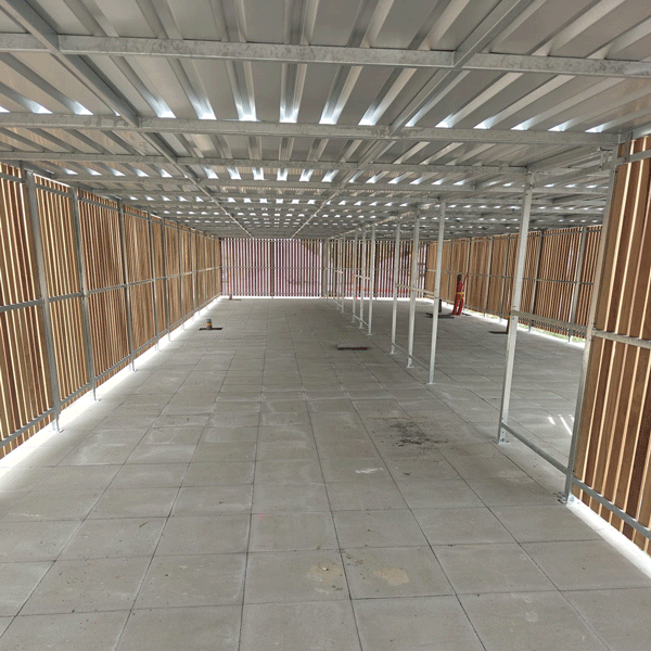 Week 35: FalcoLok-overkappingen geplaatst in Middelburg