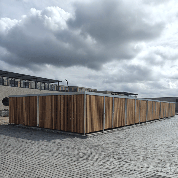 Week 35: FalcoLok-overkappingen geplaatst in Middelburg