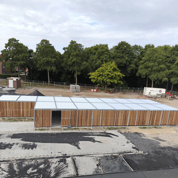 Week 35: FalcoLok-overkappingen geplaatst in Middelburg