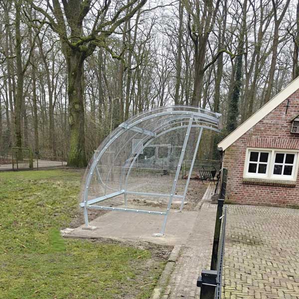 Week 8: Nieuwe Fietsoverkapping bij Kinderboerderij in Rijssen