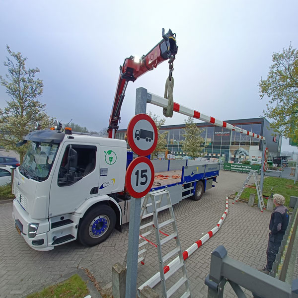 Week 17: Nieuwe ligger voor hoogtebegrenzer in Groningen
