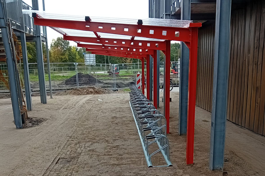 Week 42: FalcoAndo fiets­overkappingen bij WRM Appartementen Assen