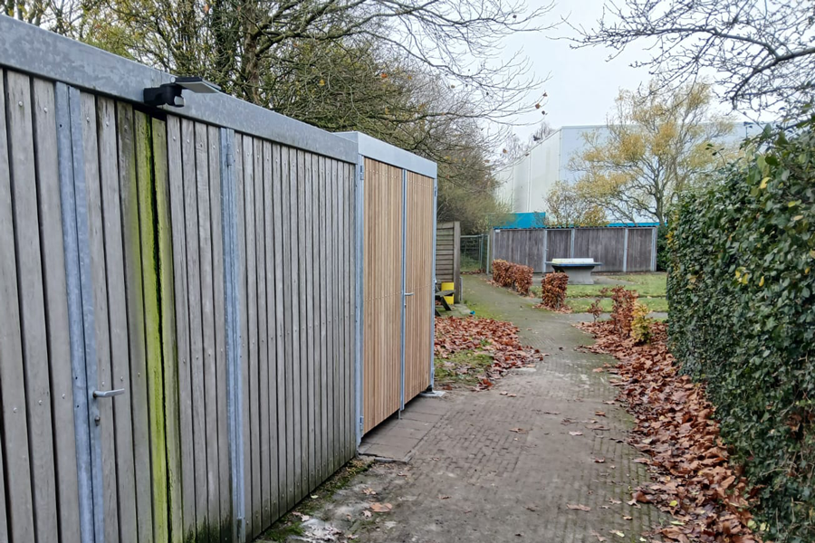 Week 2: uitbreiding bestaande overkapping, Amsterdam