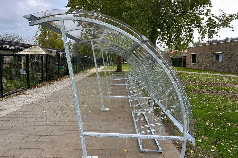 Week 45: Nieuwe FalcoLite overkapping bij zorginstelling in Zwammerdam