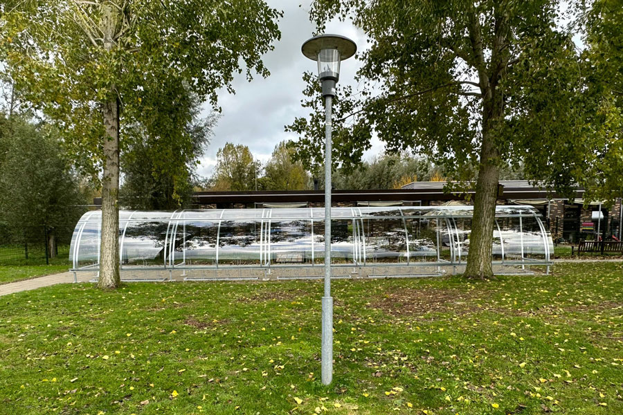 Week 45: Nieuwe FalcoLite overkapping bij zorginstelling in Zwammerdam