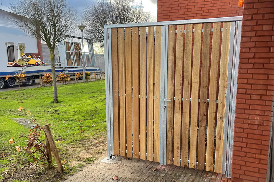 Week 3: FalcoLok overkapping als terreinafscheiding