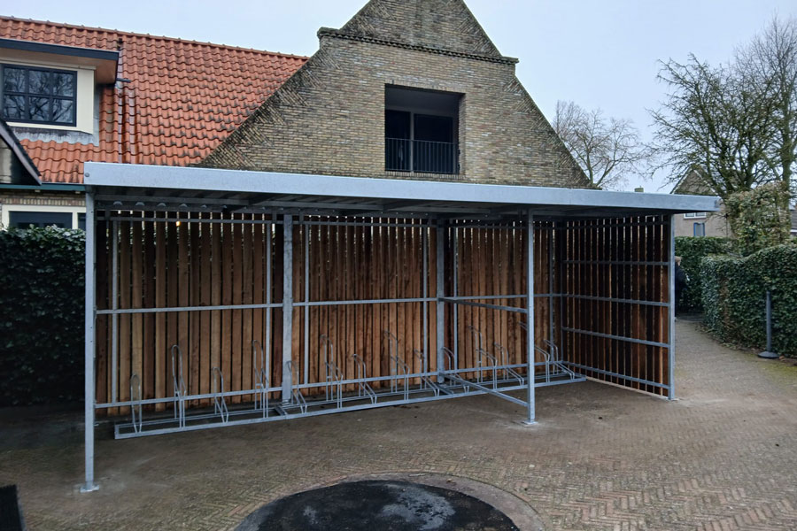 Week 9: Fiets­overkapping voor Hotel Nobel op Ameland