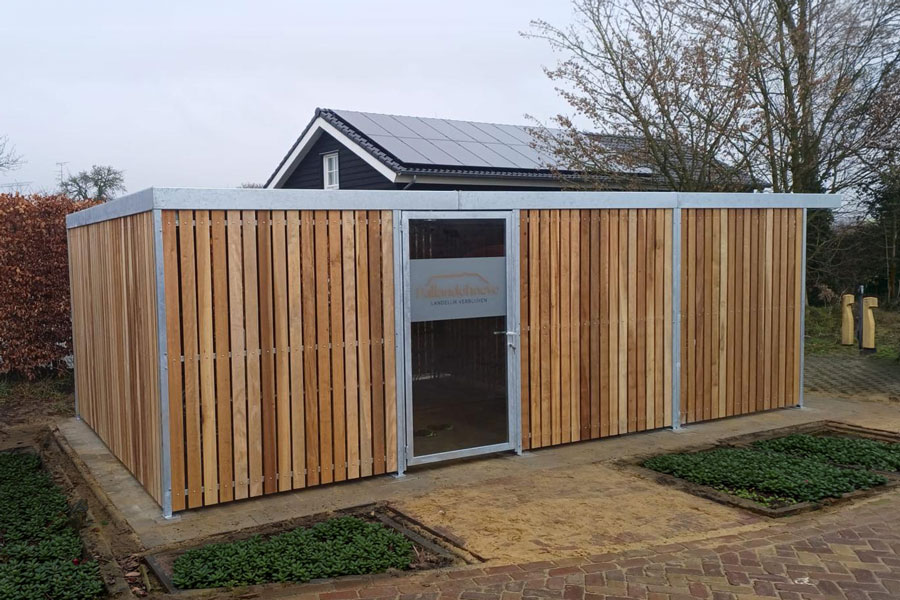 Week 7: Overdekte fietsenstalling Pallandehoeve