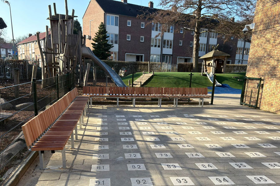 Week 11: Vernieuwd schoolplein bij IKC El Habib in Maastricht