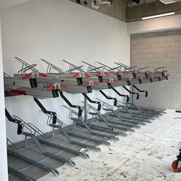 Week 48: Inrichting fietskelder De Boompjes Rotterdam