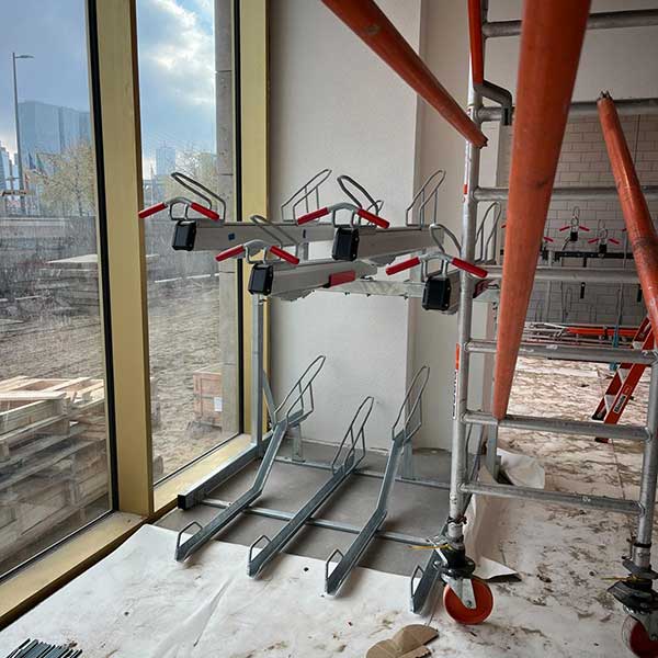 Week 48: Inrichting fietskelder De Boompjes Rotterdam