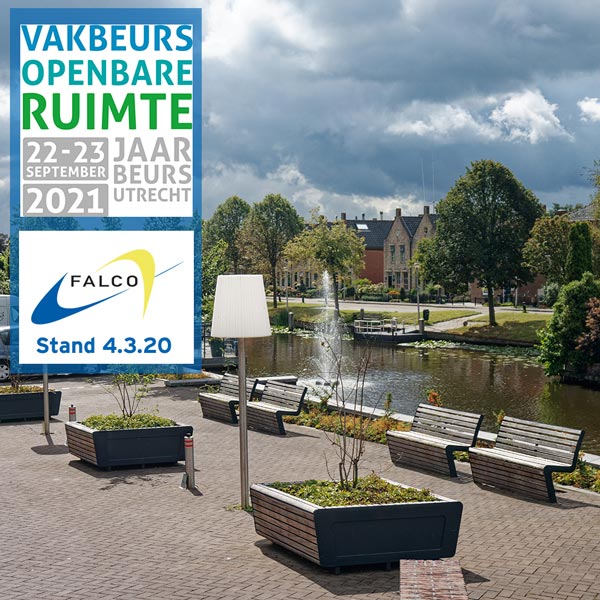 Bezoek Falco op de Vakbeurs Openbare Ruimte 2021!