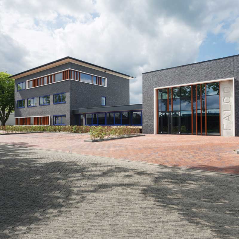 Hoofdkantoor Falco bv vriezenveen straatmeubilair Hoofdkantoor Falco bv vriezenveen straatmeubilair