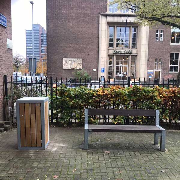 Week 46: Straatmeubilair in en rond Woongebouw Rotterdam
