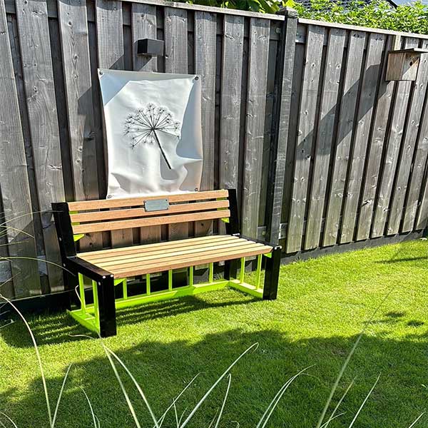 straatmeubilair zitbank goalbank buitenbank doelbank