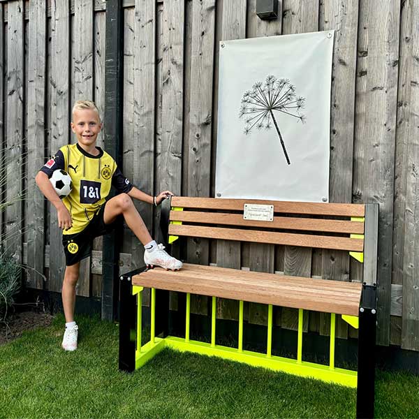 straatmeubilair zitbank goalbank buitenbank doelbank