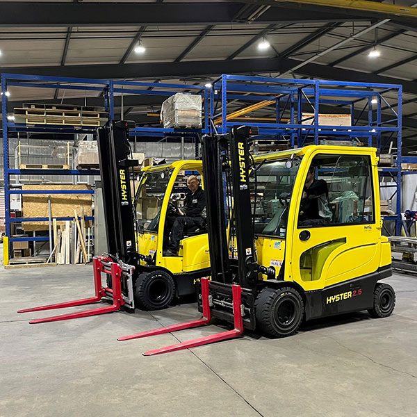 Duurzame ontwikkeling bij Falco: uitbreiding van ons elektrische heftruckvloot