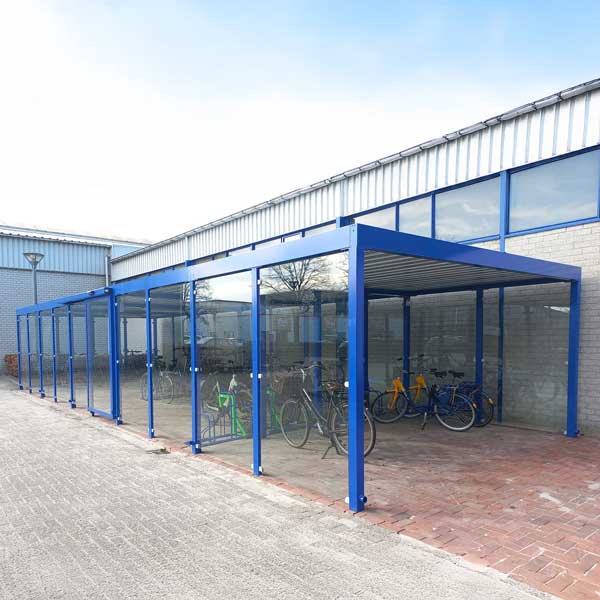 Week 11: Een thuiswedstrijd: Nieuwe fietsenstalling bij Falco