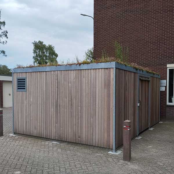 Week 34: Scootmobielstalling bij Reggeflat, Nijverdal