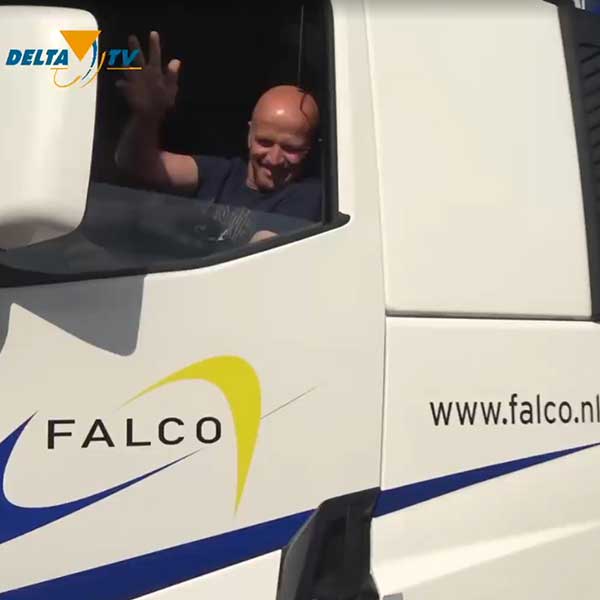 Truckersdag Hardenberg: Falco Chauffeur Hans Rijdt Mee!