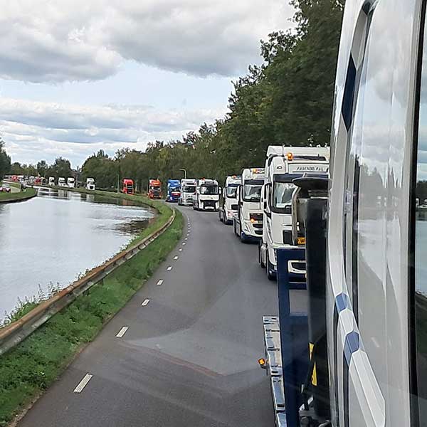 Truckersdag Hardenberg: Falco Chauffeur Hans Rijdt Mee!