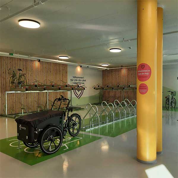 fietsenkelder fietsparkeren fietsenrek fietsaanleunbeugels 