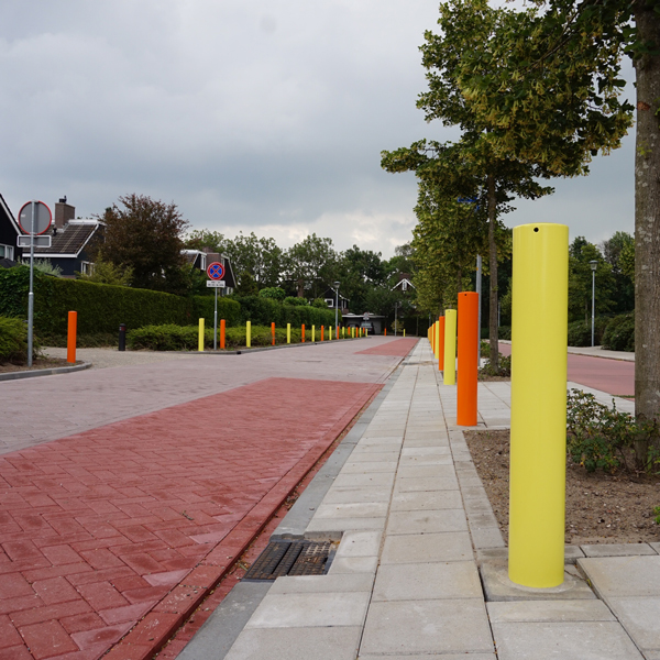 100384 verkeersvoorzieningen afzetpaal anti-ram paal wildparkeren FalcoRound Blaricum