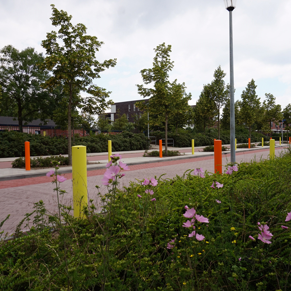 100384 verkeersvoorzieningen afzetpaal anti-ram paal wildparkeren FalcoRound Blaricum