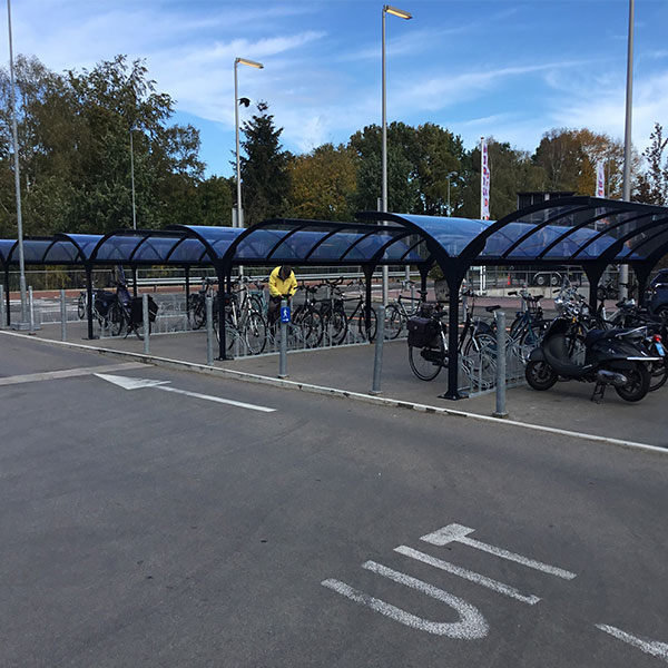 101609 fietsoverkapping rolstoeloverkapping fietsenrek fietsparkeren
