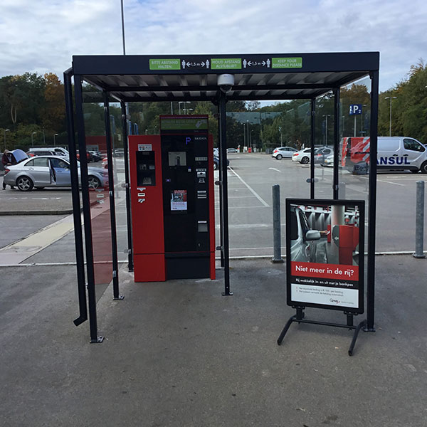 101609 fietsoverkapping rolstoeloverkapping fietsenrek fietsparkeren