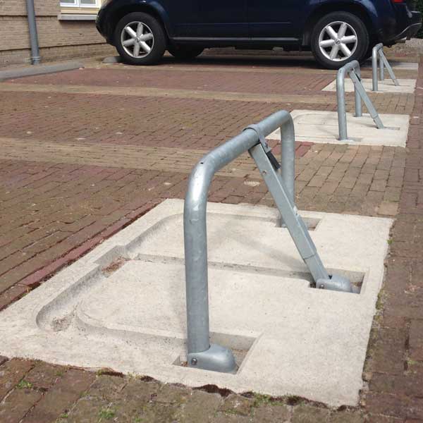 Uw parkeerplaats reserveren? Gebruik een parkeerbeugel!
