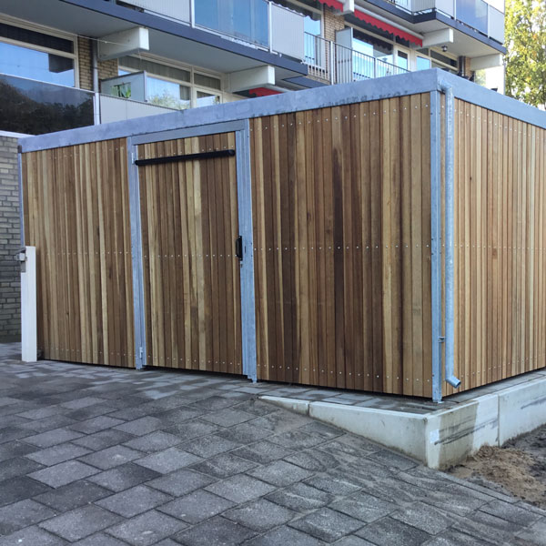 102203 fietsoverkapping FalcoLok-500 fietsenstalling