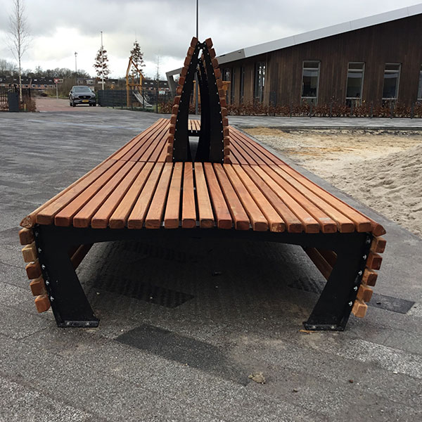 102584 straatmeubilair zitelementen picknickset