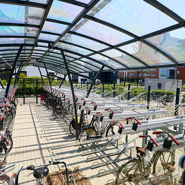 104801 fietsparkeren fietsoverkapping etagerekken