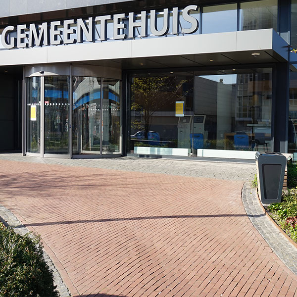 105101 straatmeubilair afvalbakken buitenbank zitbank