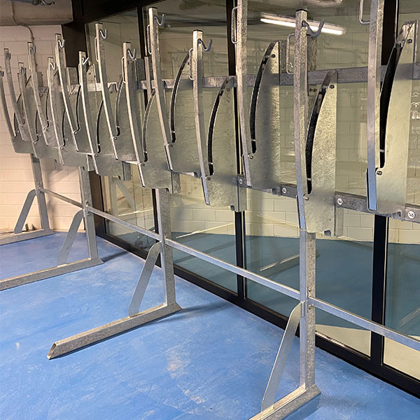 110200 fietsparkeren etage fietsenrek dubbellaags