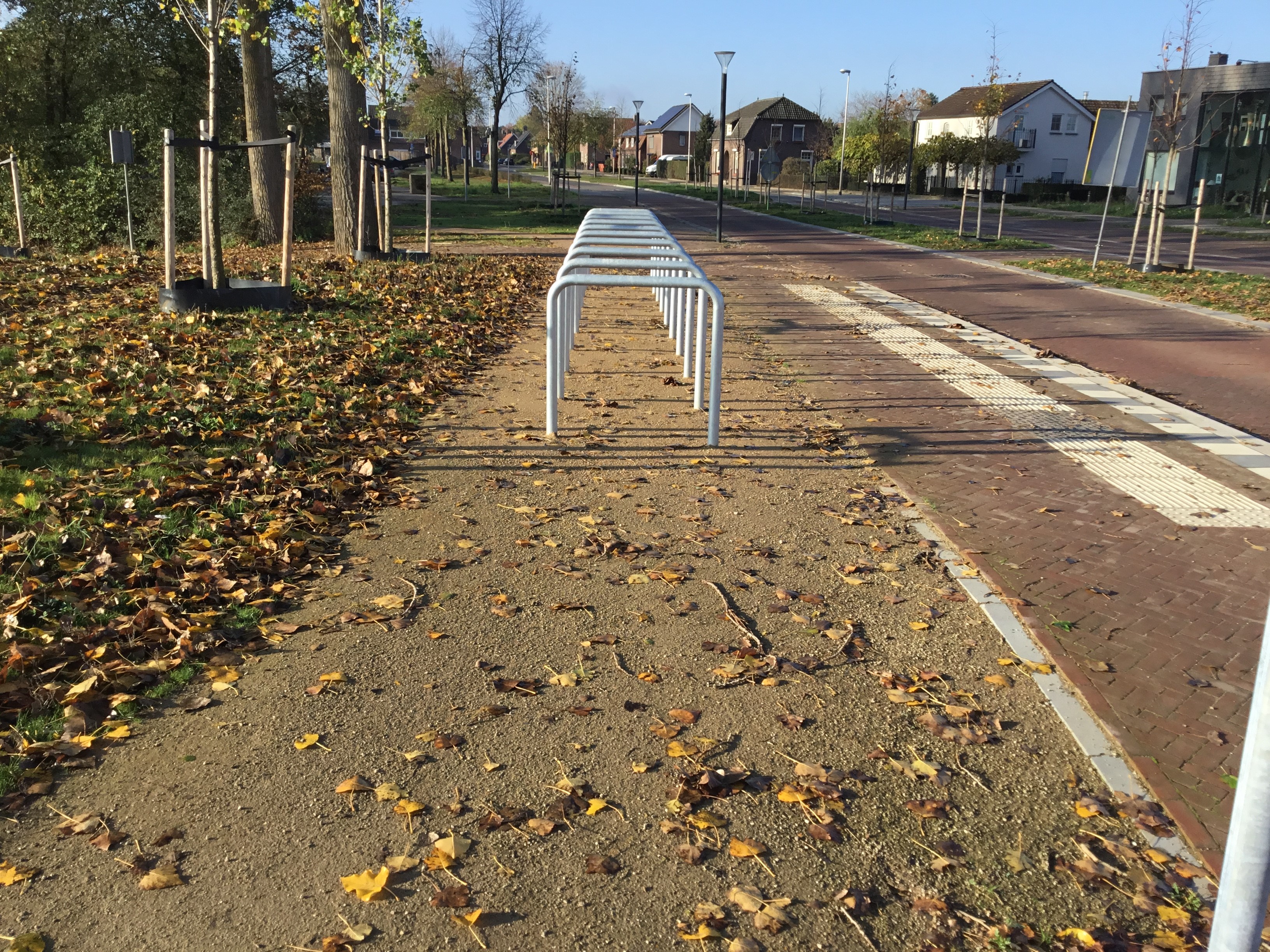 110564  straatmeubilair fietsparkeren fietsaanleunbeugels nietjes