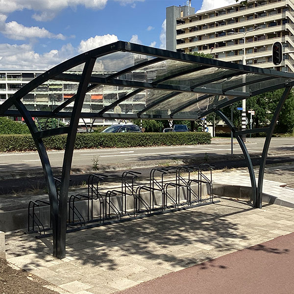 111545 fietsoverkapping fietsenstalling bushalte