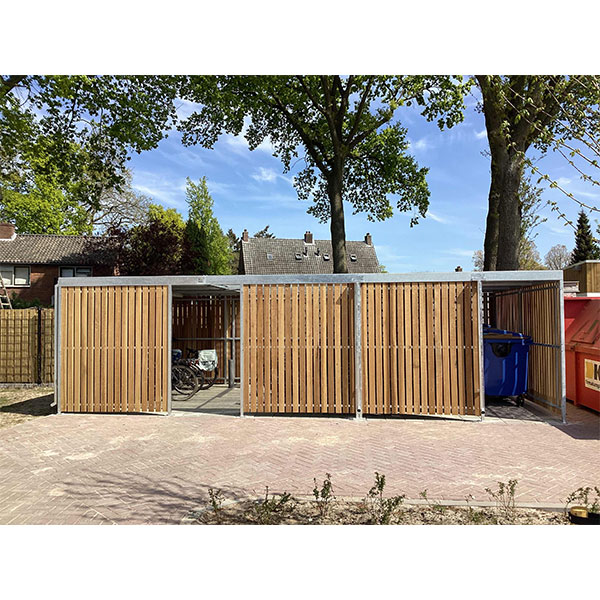 Multifunctionele overkapping voor woonzorgcentrum