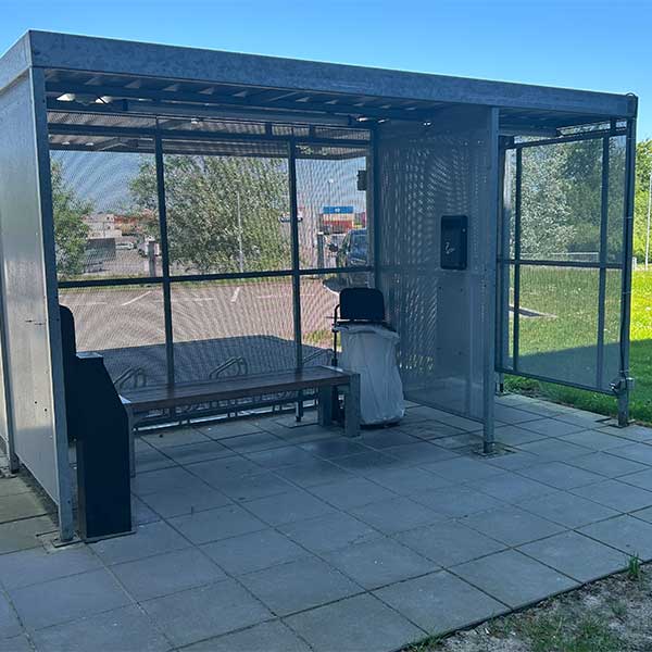 109715 fietsoverkapping overkapping straatmeubilair buitenbank