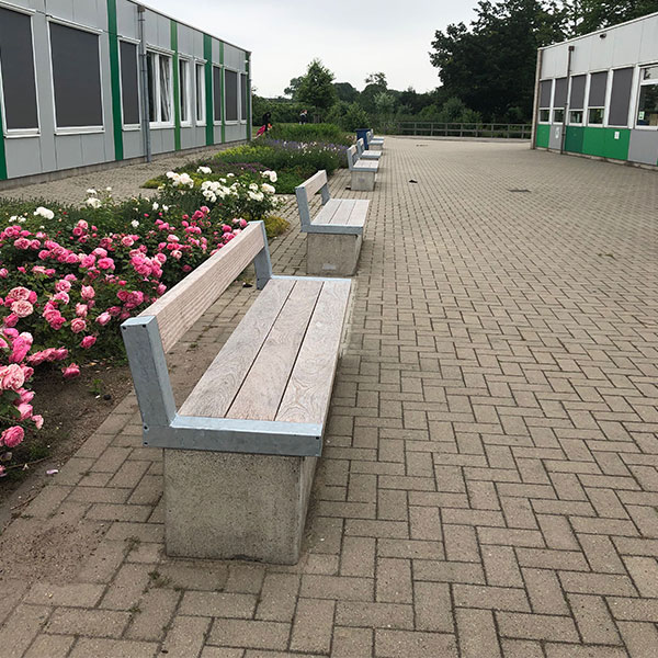 113251 straatmeubilair buitenbank FSC hout