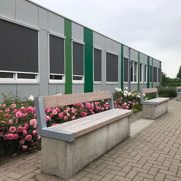 113251 straatmeubilair buitenbank FSC hout